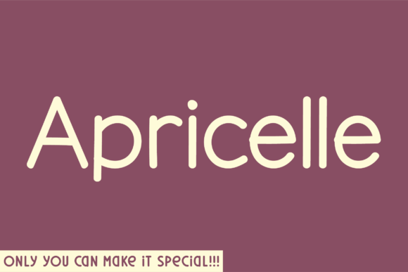 Apricelle: The Natural Handwritten Font for Your Brand
