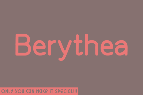Berythea: The Natural Handwritten Font for Marketers