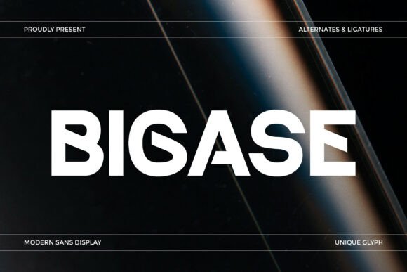 Bigase: A Bold Sans Serif Display Font for Web