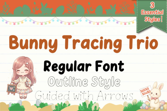 Bunny Tracing Trio: A Review of the Educational Sans Serif