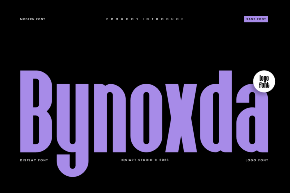 Bynoxda: A Towering Sans Serif for Modern Editorial Design