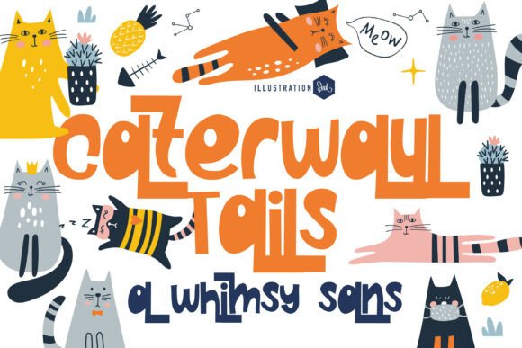 Caterwaul Tails: A Whimsical Sans Serif Font Review