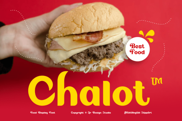 Chalot: A Bold Display Typeface for Business Branding