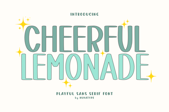 Cheerful Lemonade: A Friendly Handwriting Font for Campaigns