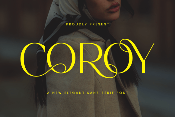 Coroy: The Minimalist Sans Serif Font for Business