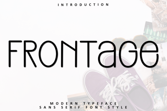 Frontage: A Distinctive Sans Serif Font for Editorial Design