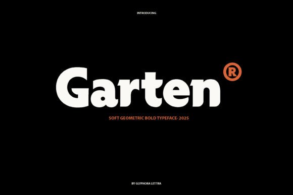 Garten Font: The Future of Clean Campaign Design