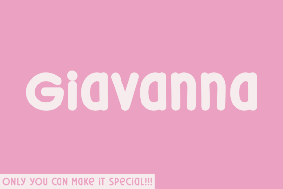 Giavanna: A Natural Handwritten Font for Modern Web Design