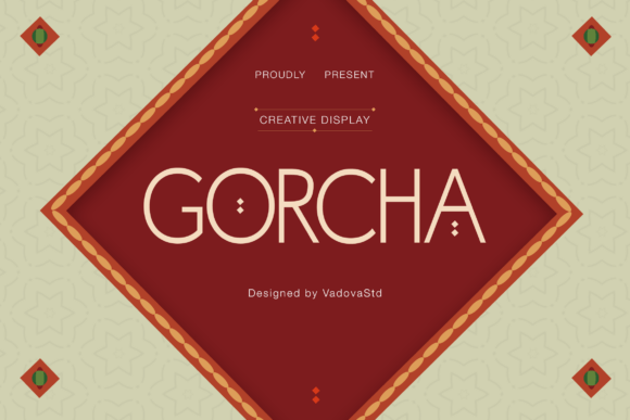 Gorcha: A Unique Display Typeface for Modern Brands