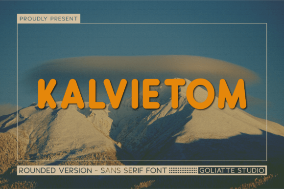 Kalvietom: A Bold Sans Serif Font Review