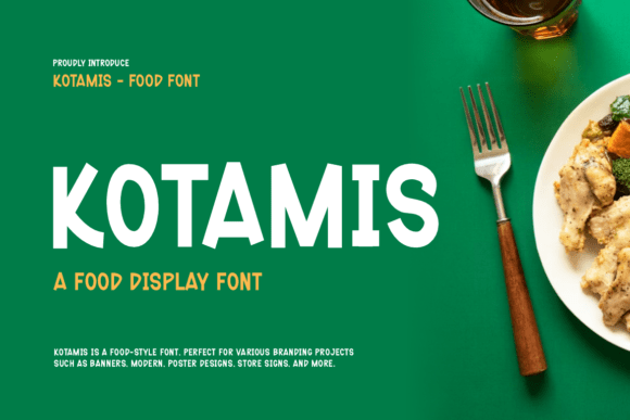 Kotamis: The Bold Sans Serif Font for Marketers