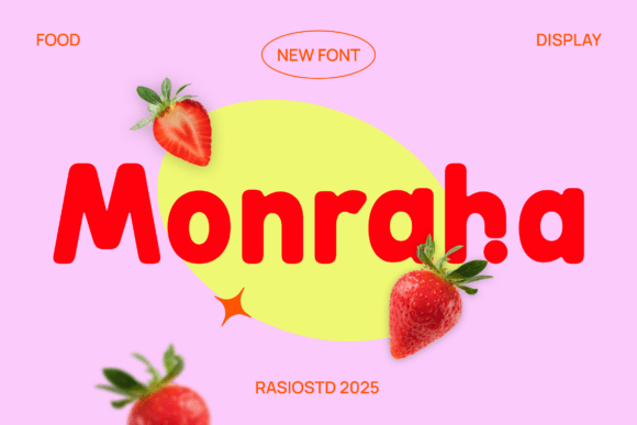Monraha: A Friendly Display Font for Makers