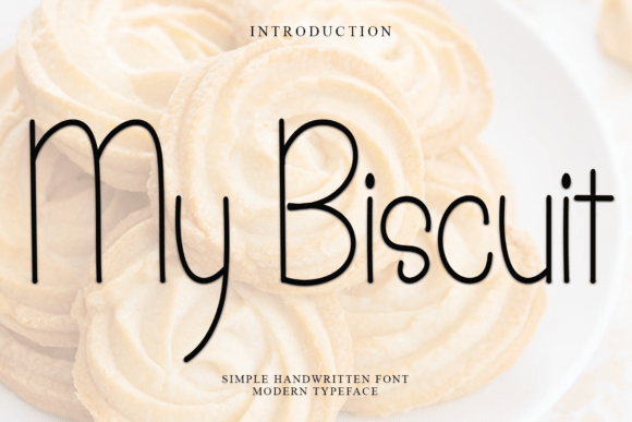 My Biscuit: A Festive Typeface for Holiday Campaigns