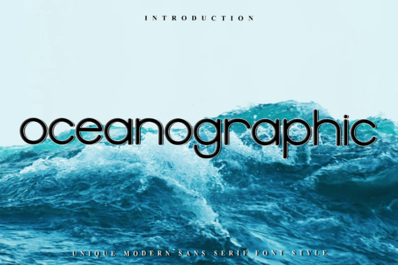 Oceanographic: A Premium Sans Serif Font Review
