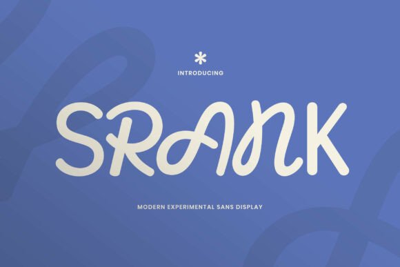 Srank: A Playful Sans Serif Display Font for Makers