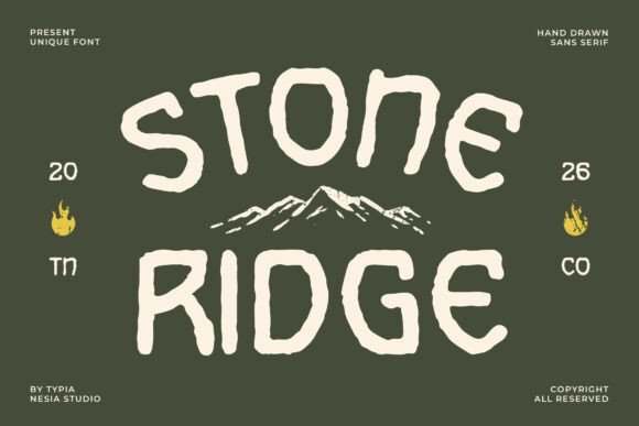 Stone Ridge: A Rugged Vintage Sans Serif Review