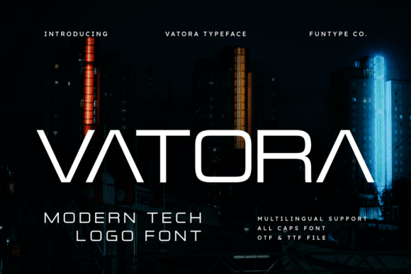 Vatora: A Bold Sans Serif Font for Modern Editorial Design