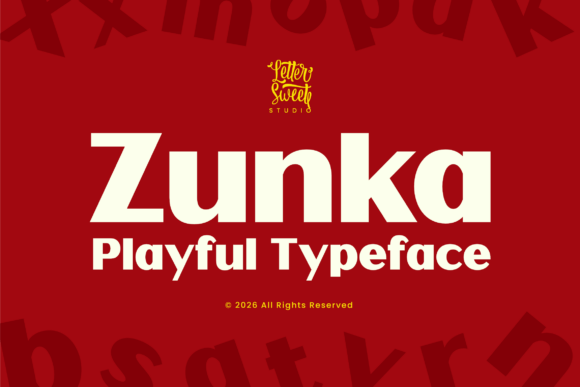 Zunka: A Friendly Sans Serif Font for Creative Projects